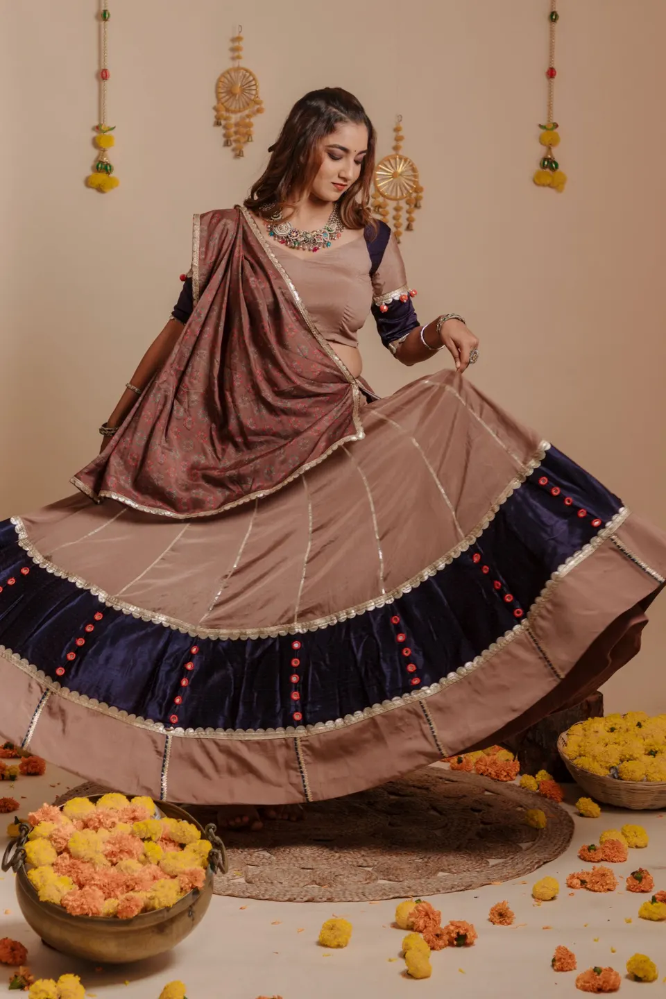 Raas — Gota Patti chaniya choli for Navratri