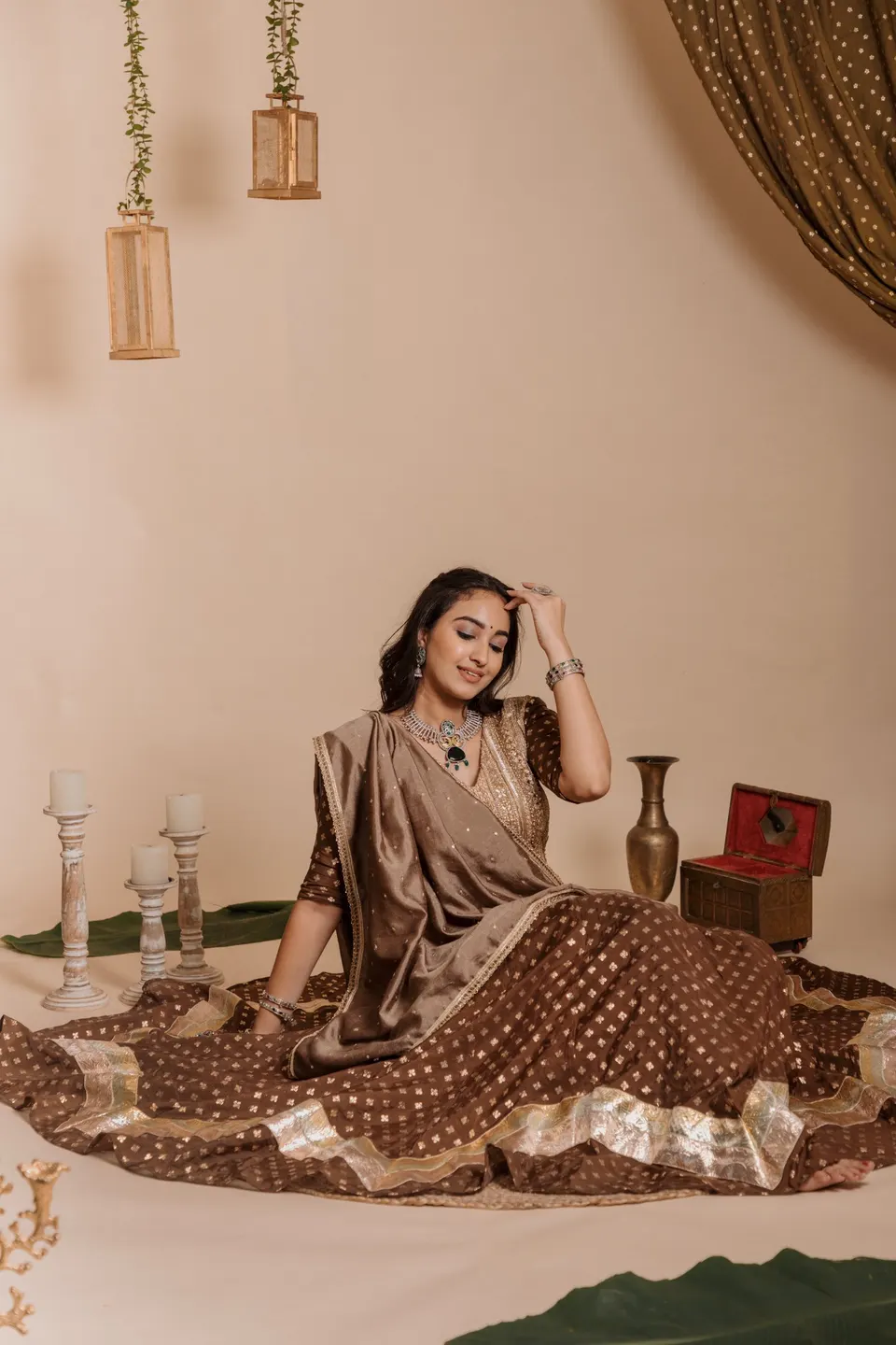 Sunehri Mitti — detail 1, Zardozi by Nirali Amin