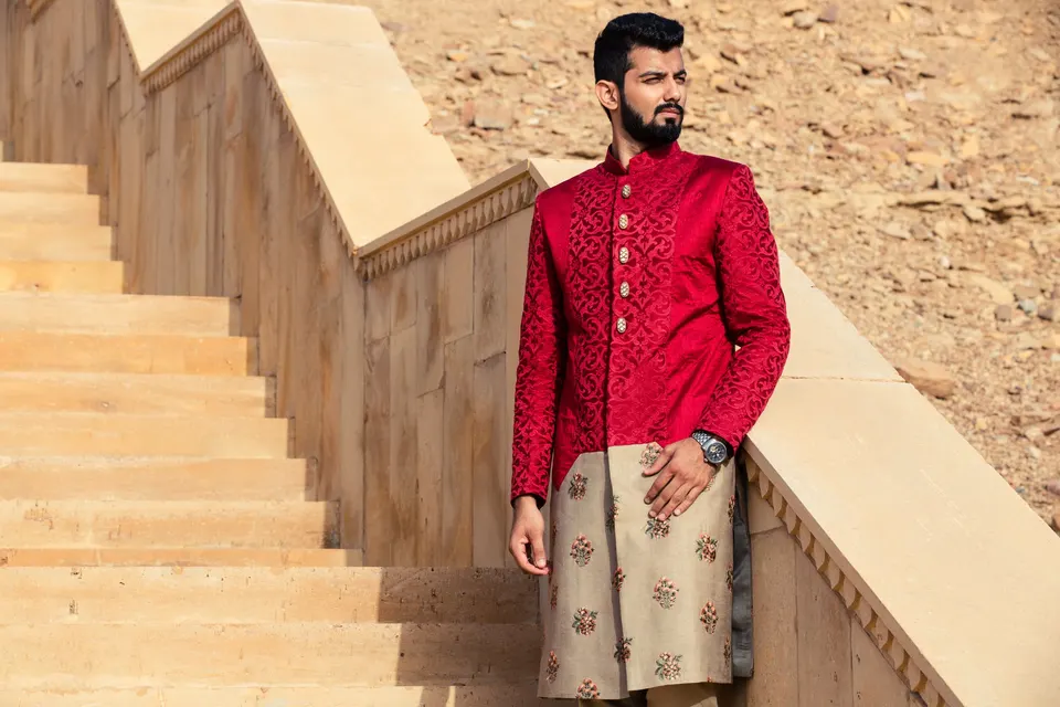 Menswear by Nirali Amin — sherwanis, bandhgalas and kurtas, photograph 4