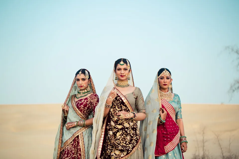 The Mughal Garden by Nirali Amin — bridal lehengas and menswear