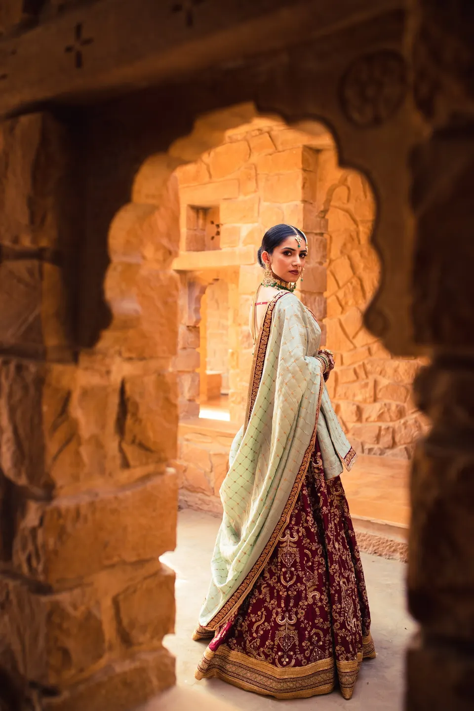 The Mughal Garden by Nirali Amin — bridal lehengas and menswear, photograph 12