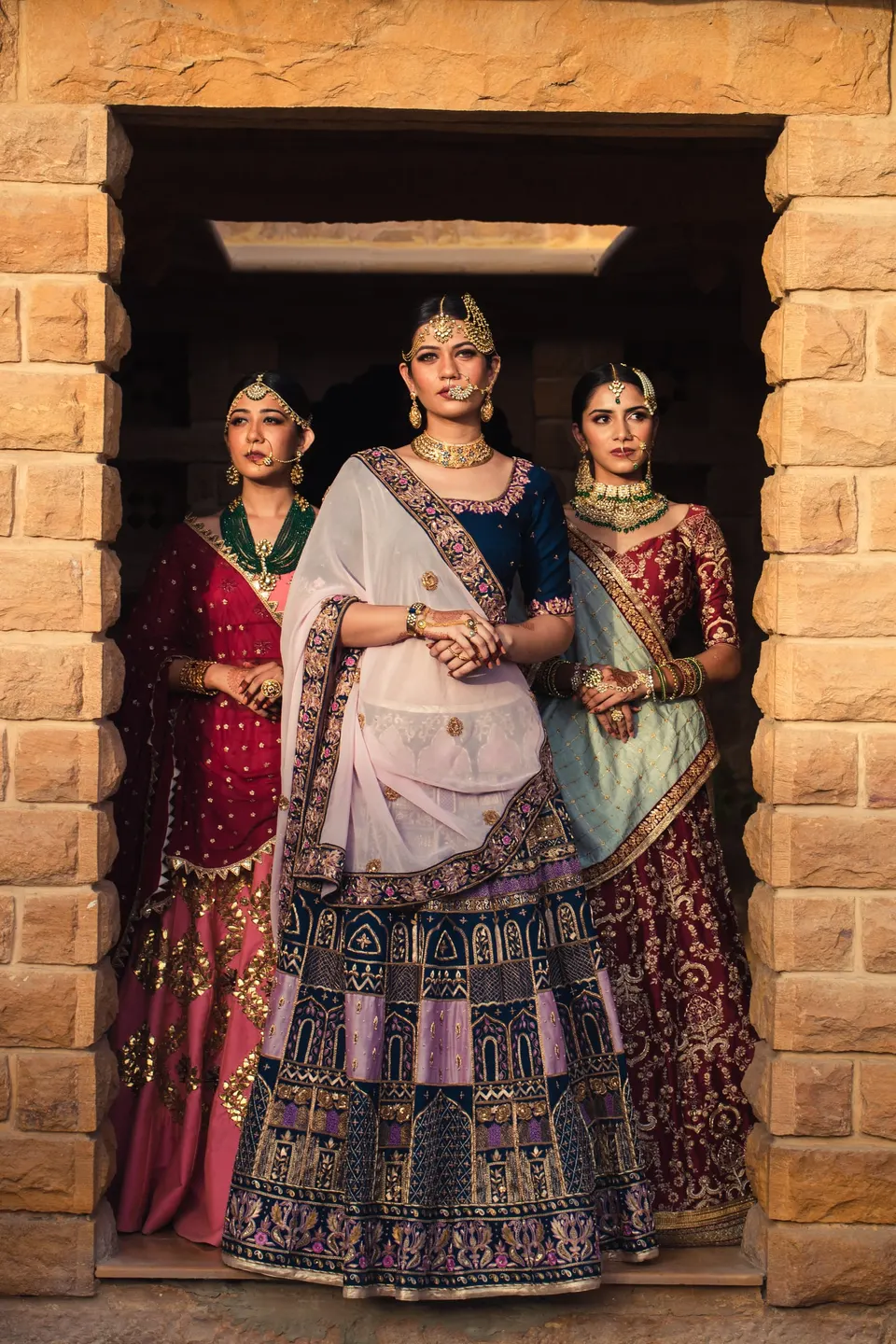 The Mughal Garden by Nirali Amin — bridal lehengas and menswear, photograph 16