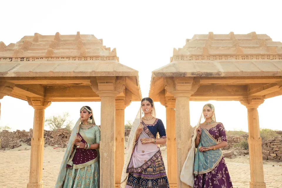 The Mughal Garden by Nirali Amin — bridal lehengas and menswear, photograph 22