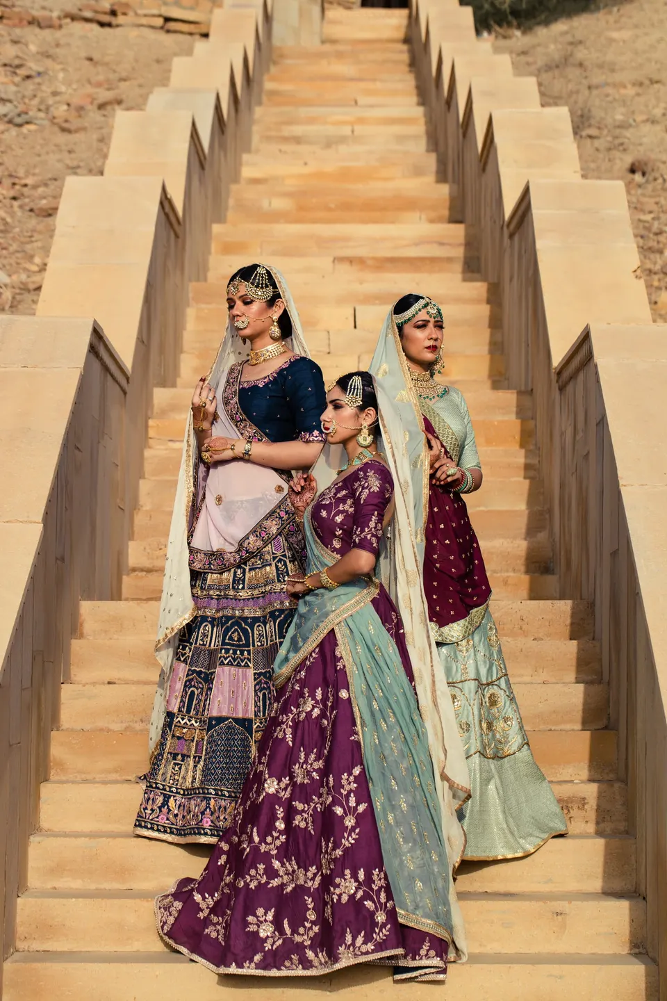 The Mughal Garden by Nirali Amin — bridal lehengas and menswear, photograph 23
