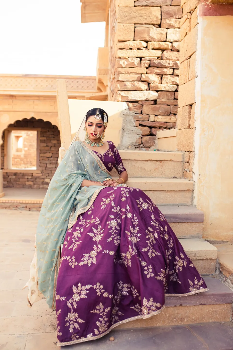 The Mughal Garden by Nirali Amin — bridal lehengas and menswear, photograph 24