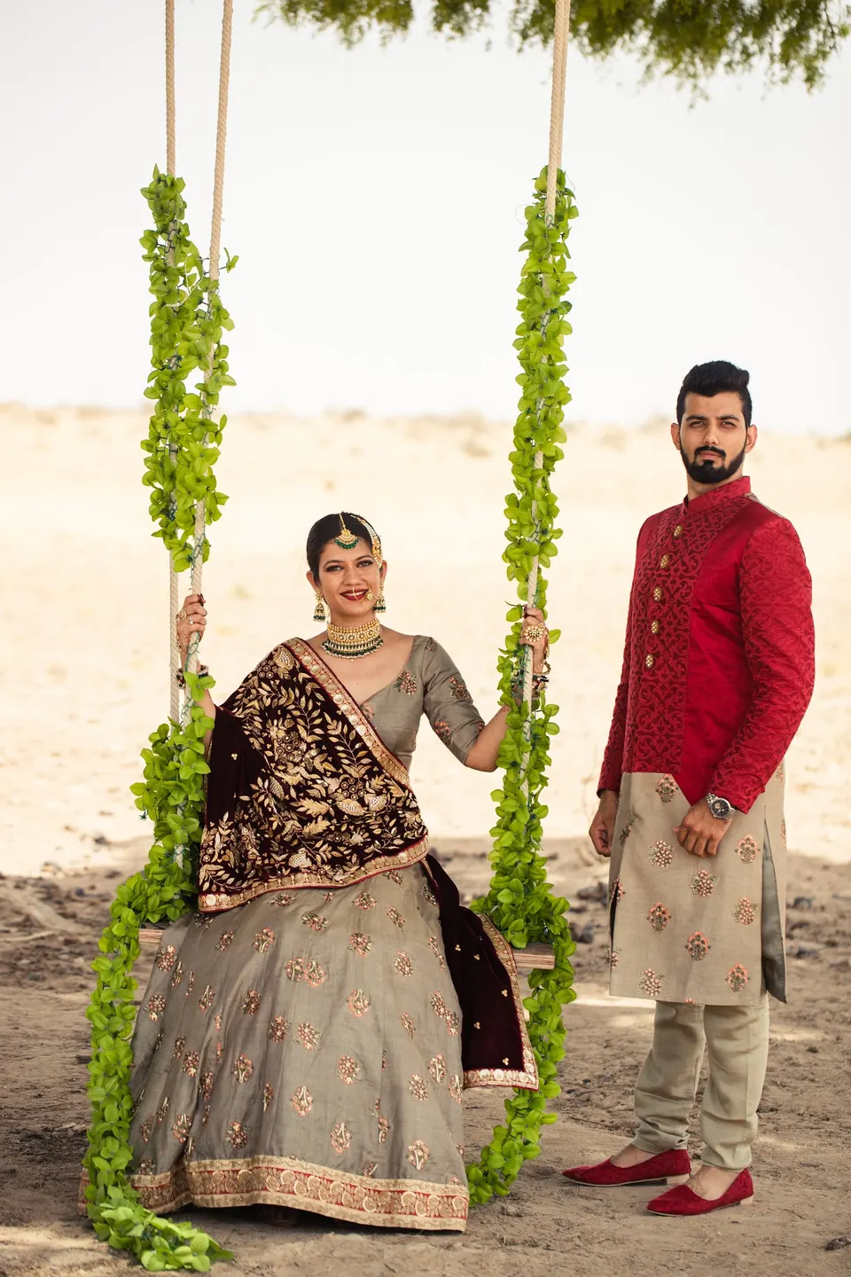 The Mughal Garden by Nirali Amin — bridal lehengas and menswear, photograph 27
