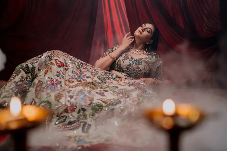 Full bridal look by Nirali Amin